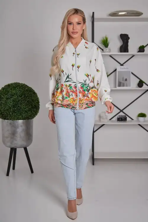 Lila classic style — Бомбер